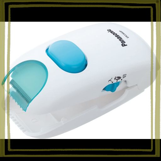 パナソニック ヘアカッター 赤ちゃん用 安全設計 散髪 電池式 白 ER3300P-W