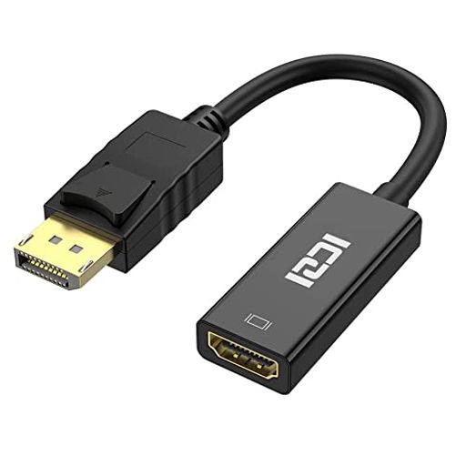ICZI DISPLAYPORT HDMI 変換アダプタ 【4K@60HZ 】DISPLAYPORT HDMI 変換ケーブル DPからHDMIへ ディスプレイポート TO HDMI 変換 オス-