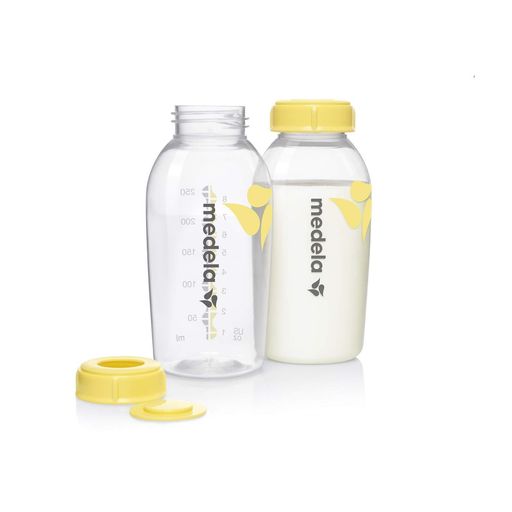 メデラ 母乳ボトル 250ML 2本セット そのまま冷凍・冷蔵 搾乳、保存、授乳を1つのボトルで 電子レンジ利用可 母乳育児をやさしくサポート