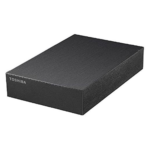BUFFALO(バッファロー) 4TB HD-TDA4U3-B 外付けHDD メカニカルハードデイスク USB-A接続 TOSHIBA CANVIO DESKTOP(テレビ・パソコン両対応