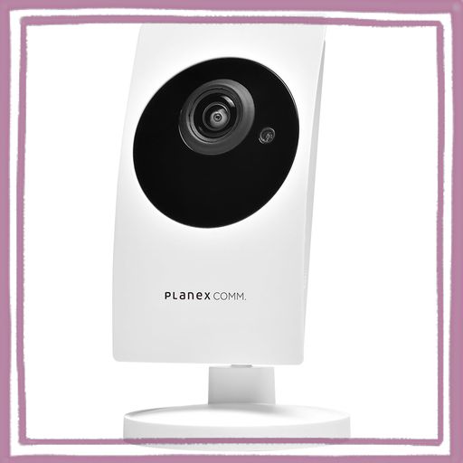 プラネックス( PLANEX)PLANEX 防犯カメラ スマカメカメラ一発! (WI-FI/有線LAN対応) スタンダードモデル CS-W90FHD2 ホワイト