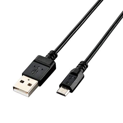 エレコム エコ USBケーブル 2.0 A-MICROB 0.6M U2C-JAMB06BK