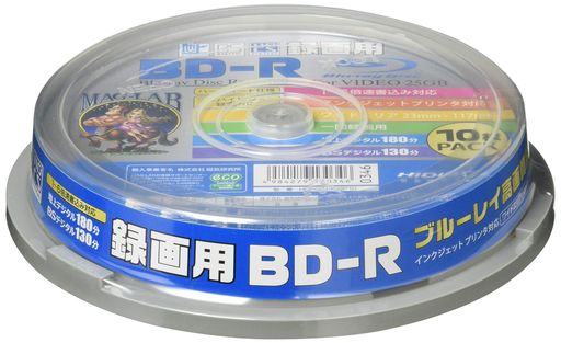 MAG-LAB HI-DISC BD-R HDBDR130RP10 (6倍速/10枚)