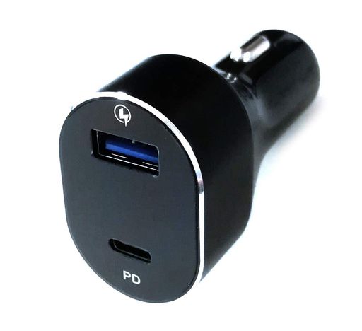 ウイルコム シガーソケットチャージャー USB カーチャージャー パワーデリバリー対応 DC 急速充電器 5.1A BK DUC54P-02BK