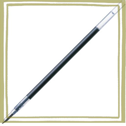 ゼブラ(ZEBRA) ジェルボールペン替芯 多色多機能 JK-0.4芯 黒 10本 B-RJK4-BK