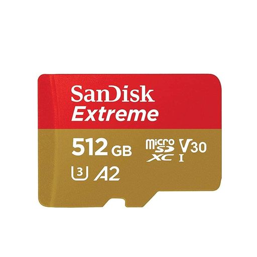 SANDISK 512GB 512G MICROSDXC [EXTREME 160MB / S] MICROSD MICRO SD SDXC UHS 4K U3 V30 A2 C10 CLASS 10 SDSQXA1-512G MOBILE PHONE