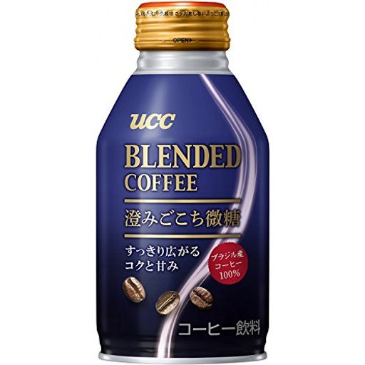 UCC ブレンドコーヒー 澄みごこち微糖 缶 260G×24本