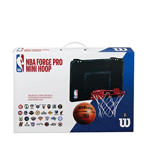 WILSON(ウイルソン) バスケットボール用ゴール NBA FORGE TEAM MINI HOOP (NBA フォージ チーム ミニ フープ) ゴール高さ27.9CM×幅45.7C