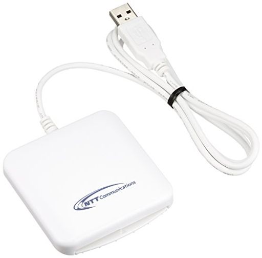 NTTコミュニケーションズ 接触型 USBタイプ ICカード リーダーライター ACR39-NTTCOM