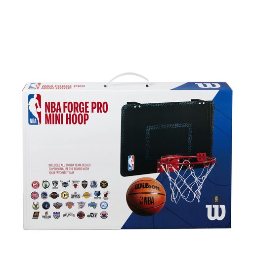 WILSON(ウイルソン) バスケットボール用ゴール NBA FORGE TEAM MINI HOOP (NBA フォージ チーム ミニ フープ) ゴール高さ27.9CM×幅45.7C