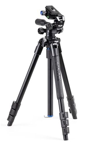 【逆輸入モデル】 SLIK 三脚 PRO AL-324-3WFC ミラーレス/一眼レフカメラ対応 動画対応3ウェイ雲台 アルカスイス規格互換 4段 ラバーグリ