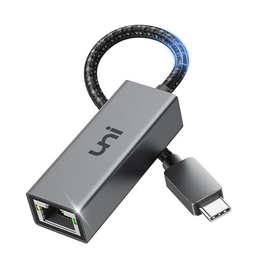 USB C LAN 有線LANアダプター USB3.0 GIGA【SWITCH/MACOS/WINDOWS/CHROME OS/LINUX対応】1000MBPS高速 UNIACCESSORIES USB-C TO RJ45