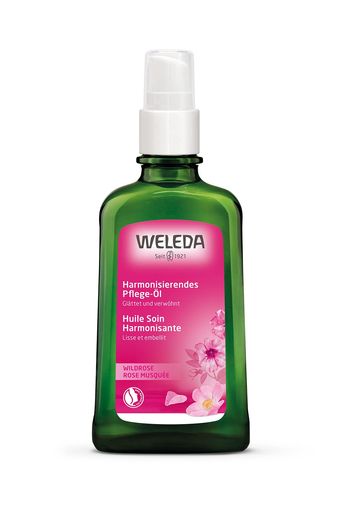 WELEDA(ヴェレダ) ワイルドローズ オイル 100ML 潤い キメ 全身用トリートメントオイル 乾燥肌 保湿 みずみずしいダマスクローズの香り