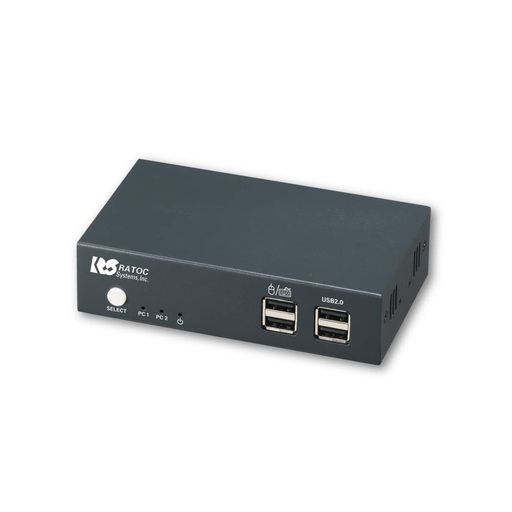 ラトックシステム デュアルディスプレイ HDMI パソコン 切替器 2台用 RS-250UH2 パソコン 2台 モニター 2台 切り替え HDMI PC切替器 2台