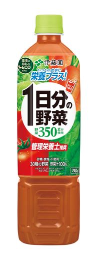 伊藤園 1日分の野菜 740G×15本 エコボトル