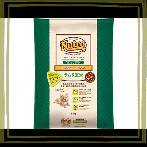 NUTRO ニュートロ ナチュラル チョイス ラム & 玄米 超小型犬~小型犬用 エイジングケア 6KG ドッグフード