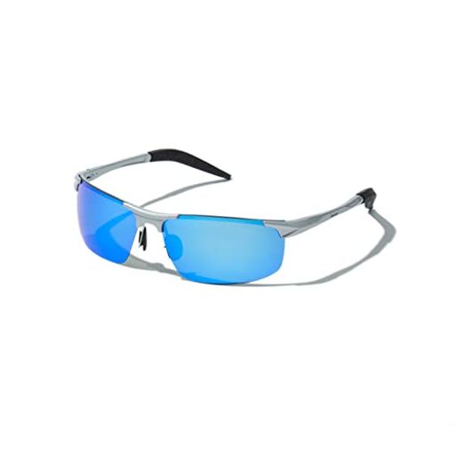 [stadion] polarized sports sunglasses (mirror blue) スポーツ 偏光 サングラス ゴルフ アウトドア 釣り ミラー ブルー