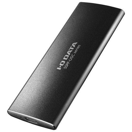 アイ・オー・データ USB 3.2 GEN 2対応 高速モデル ポータブルSSD 512GB 日本メーカー SSPF-USC512