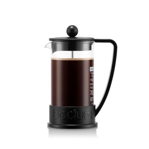 BODUM ボダム コーヒーメーカー コーヒープレス BRAZIL ブラジル フレンチプレス コーヒーメーカー 350ML ブラック ステンレスフィルター