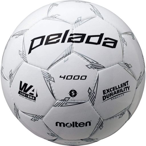 モルテン(MOLTEN) サッカーボール 5号球 中学生以上 検定球 ペレーダ4000 F5L4000-W ホワイト F5L4000-W