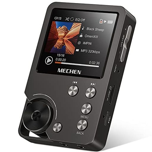 MECHEN HIFI MP3プレーヤー ハイレゾ音楽プレーヤー HIFI ロスレスオーディオプレーヤー 合金製 64GBマイクロSDカード付き 256GBまで拡張