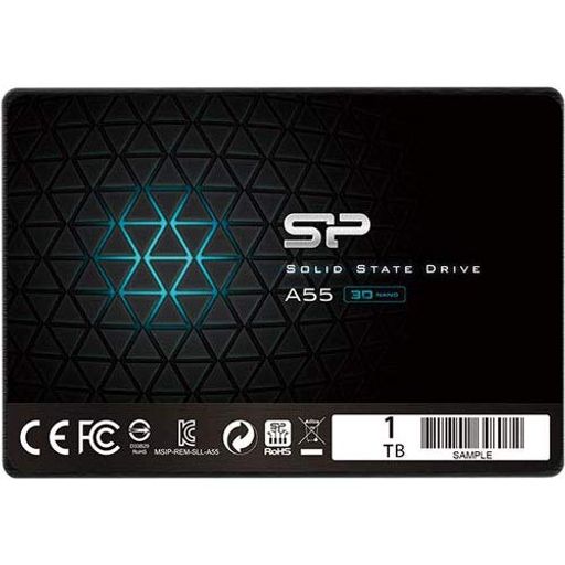 シリコンパワー SPJ001TBSS3A55B 【SSD】SATA3準拠6GB/S 2.5インチ 7MM 1TB