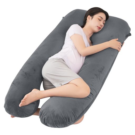 WNDY'S DREAM 抱き枕 妊婦、だきまくら 大きいサイズ、U字型抱きまくら、抱き枕 冬、多機能枕 授乳クッション 快眠グッズ カバー取り外
