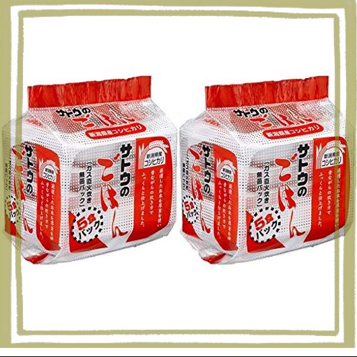 佐藤食品工業 サトウのごはん 新潟産コシヒカリ 5食パック(200G×5) ×2個
