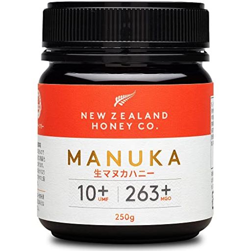 NEW ZEALAND HONEY CO. ニュージーランドハニーカンパニー マヌカハニー UMF 10+ MGO 263+, 250G