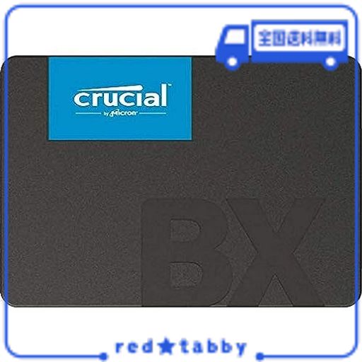 CRUCIAL ( クルーシャル ) 480GB 内蔵SSD BX500SSD1 シリーズ 2.5インチ SATA 6GBPS CT480BX500SSD1 ［ 海外パッケージ ］