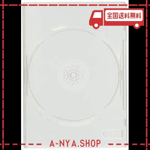 エレコム トールケース DVD BD 対応 標準サイズ 1枚収納 5個セット CCD-DVD02CR