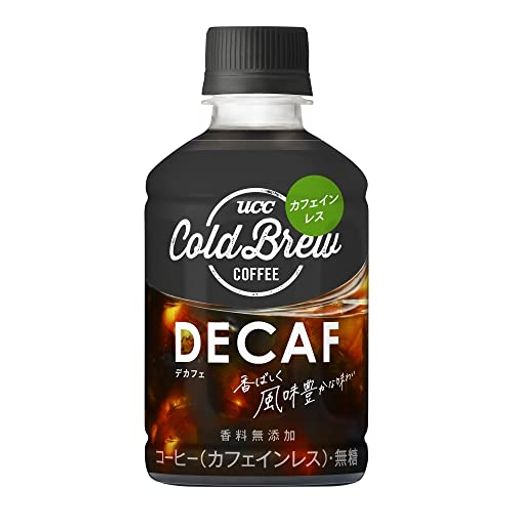 UCC COLD BREW DECAF ペットボトル コーヒー280ML×24本