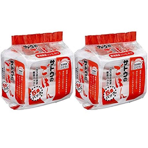 佐藤食品工業 サトウのごはん 新潟産コシヒカリ 5食パック(200G×5) ×2個