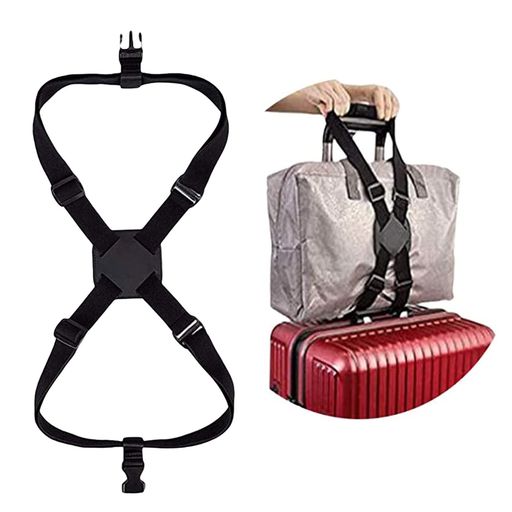 DOYIME スーツケースベルト 旅行便利グッズ バッグとめるベルト 荷物用弾力固定ベルト 軽量 荷締めベルト 多用 梱包バンド ずり落ち防止