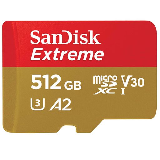 SANDISK ( サンディスク ) 512GB MICROSDXCカード EXTREME ( 最大 読込160MB/S 書込90MB/S ) SDアダプター付 SDSQXA1-512G-GN6MA [ 海外