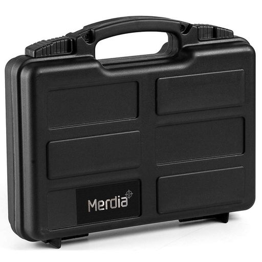 HAPPY DEALS MERDIA プロテクターツールケース ケース 黒 多用途収納箱 展示用箱 パーツボックス 工具箱 キャリーケース 防水防塵性