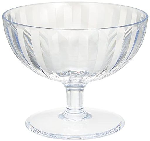 プラキラ(PLAKIRA) 石川樹脂工業 ワイングラス デザートグラス クリア 200ML 9.9 X 9.9 X 8 CM 割れないグラス トライタン 食洗機対応 耐