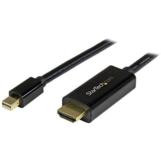 STARTECH.COM MINI DISPLAYPORT - HDMI変換アダプタケーブル 3M 4K(30HZ)対応 MDP2HDMM3MB