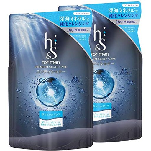 【まとめ買い】 H & S FOR MEN ボリュームアップ コンディショナー 詰替え用 300グラム (X 2)