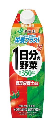 伊藤園 1日分の野菜 キャップ付き 紙パック 1L×6本