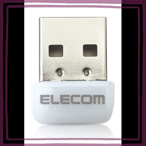 エレコム WI-FI 無線LAN 子機 433MBPS 11AC/N/A 5GHZ専用 USB2.0 コンパクトモデル ホワイト WDC-433SU2M2WH