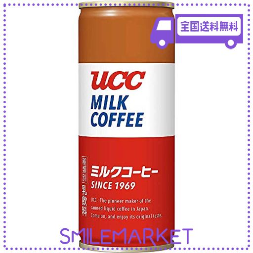 UCC ミルクコーヒー 缶コーヒー 250ML×30本