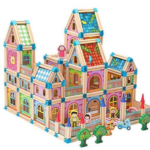 TYORORO おもちゃ 知育玩具 男の子 女の子 人気 積み木 組み立て 木製ビルディングブロック 建築家 かわいい 創造力 思考力 想像力 空間
