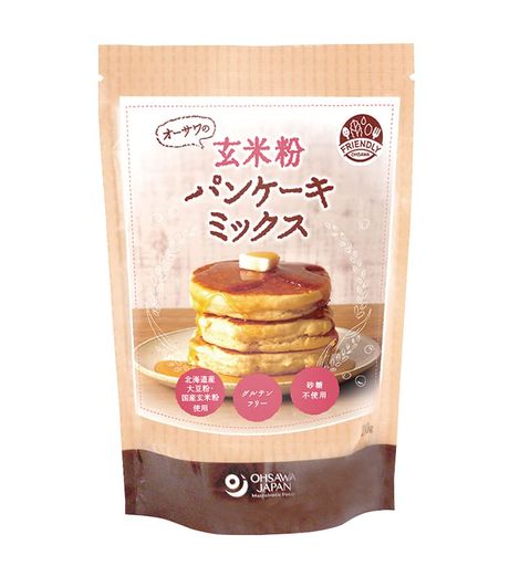 オーサワジャパン オーサワの玄米粉パンケーキミックス