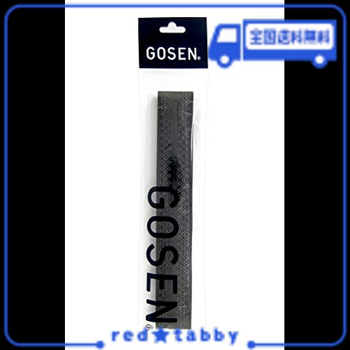 ゴーセン(GOSEN) オーバーグリップ コブメッシュタイプ ブラック B811BK ブラック