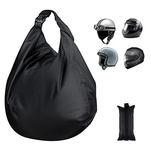 [TEMIRY] ヘルメット バッグ バイク用 ヘルメット入れる袋 収納 バイク ヘルメットバッグ 表地撥水 ヘルメット 袋 30L大容量 バイク ヘル
