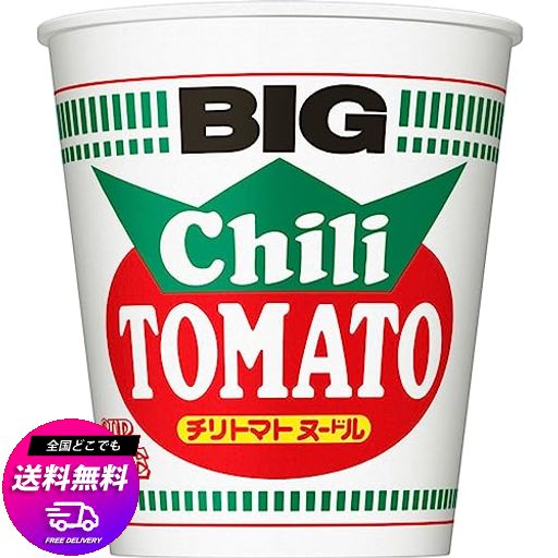 日清食品 カップヌードル チリトマトヌードル ビッグ カップ麺 107G×12個