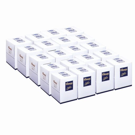 【ケース販売】 クリネックス ティシュー ウルトラ ドレッサーサイズ 3枚重ね 210枚(70組) ×20箱入り