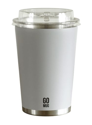シービージャパン タンブラー ライトグレー 460ML Mサイズ [ステンレス 真空断熱 2層構造] コンビニ コーヒーカップ CAFE GOMUG