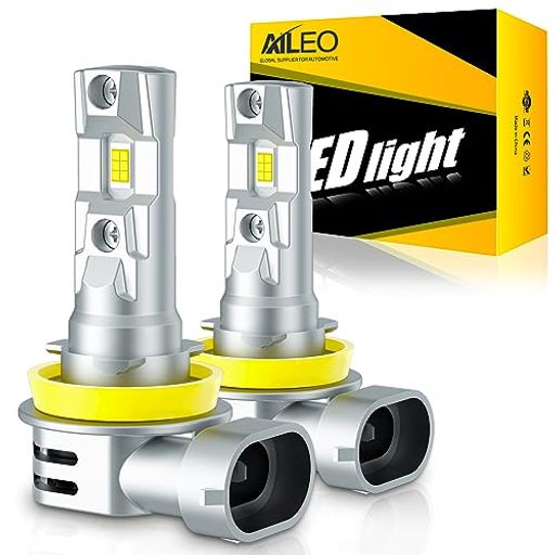 AILEO H8 H11 H16 LED ヘッドライト 爆光 新車検対応 車用 高輝度LEDチップ搭載 LEDバルブ H8 H11 H16 12V/24V車対応(ハイブリッド車・EV
